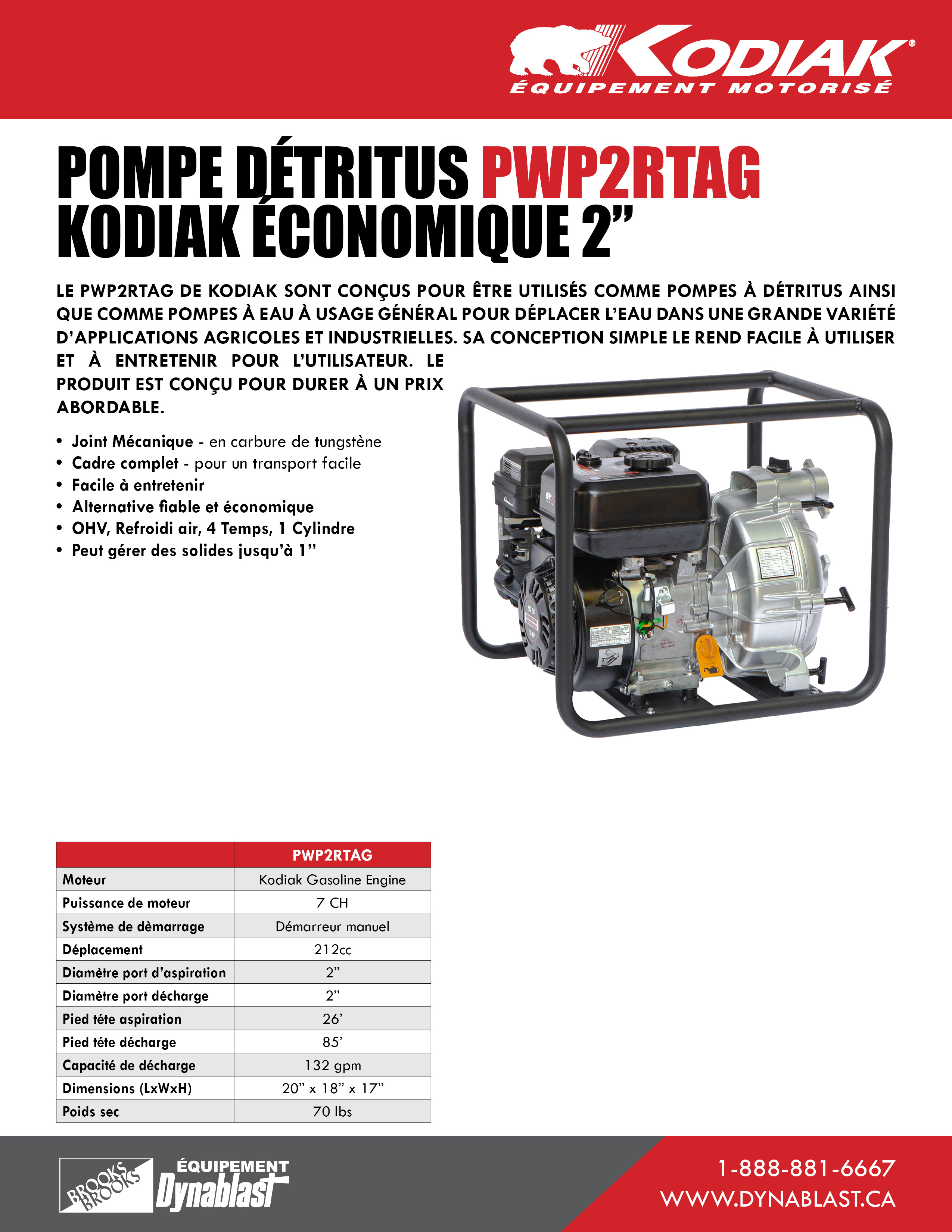 Kodiak PWP2RTAG Spec Sheet FRE